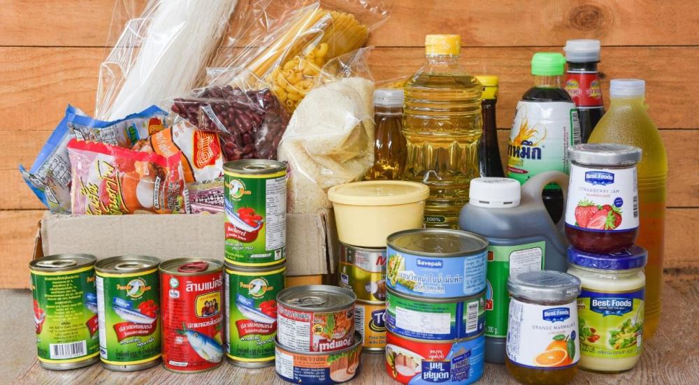 Asian canned food