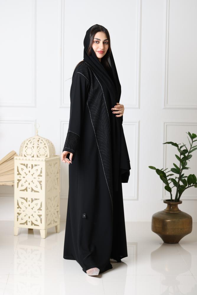 Special royal abaya ROYAL BLACK