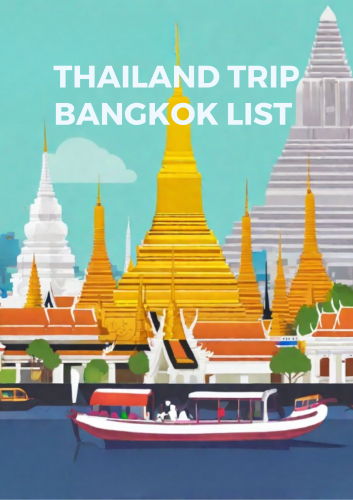 قائمة رحلة بانكوك, تايلاند