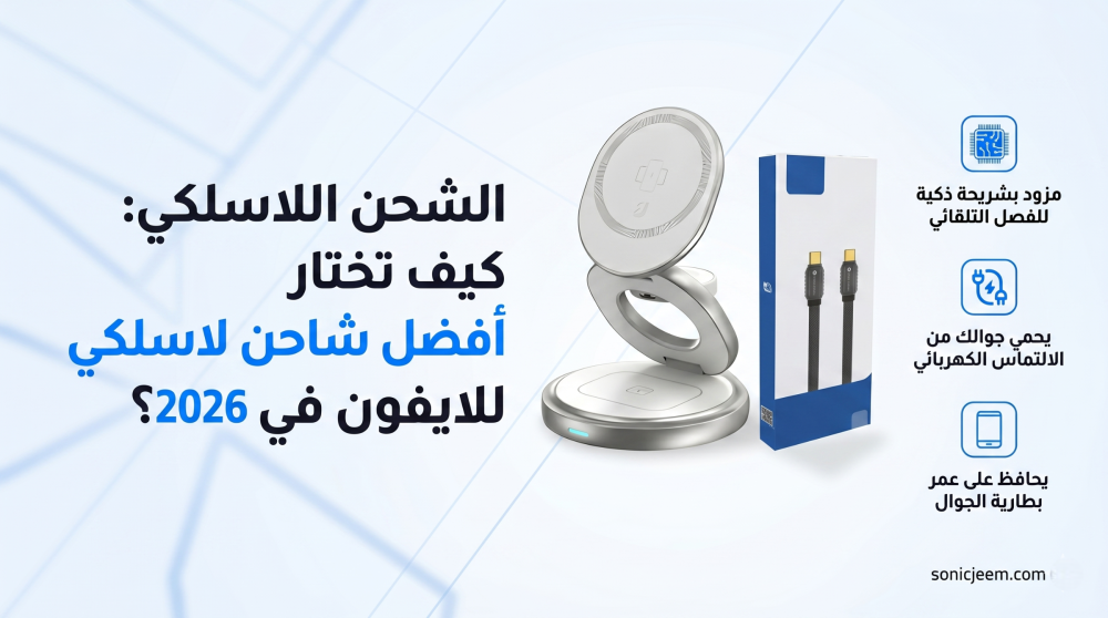 شاحن لاسلكي للايفون