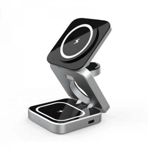 منصة شحن لاسلكي مغناطيسي تدعم الشحن السريع