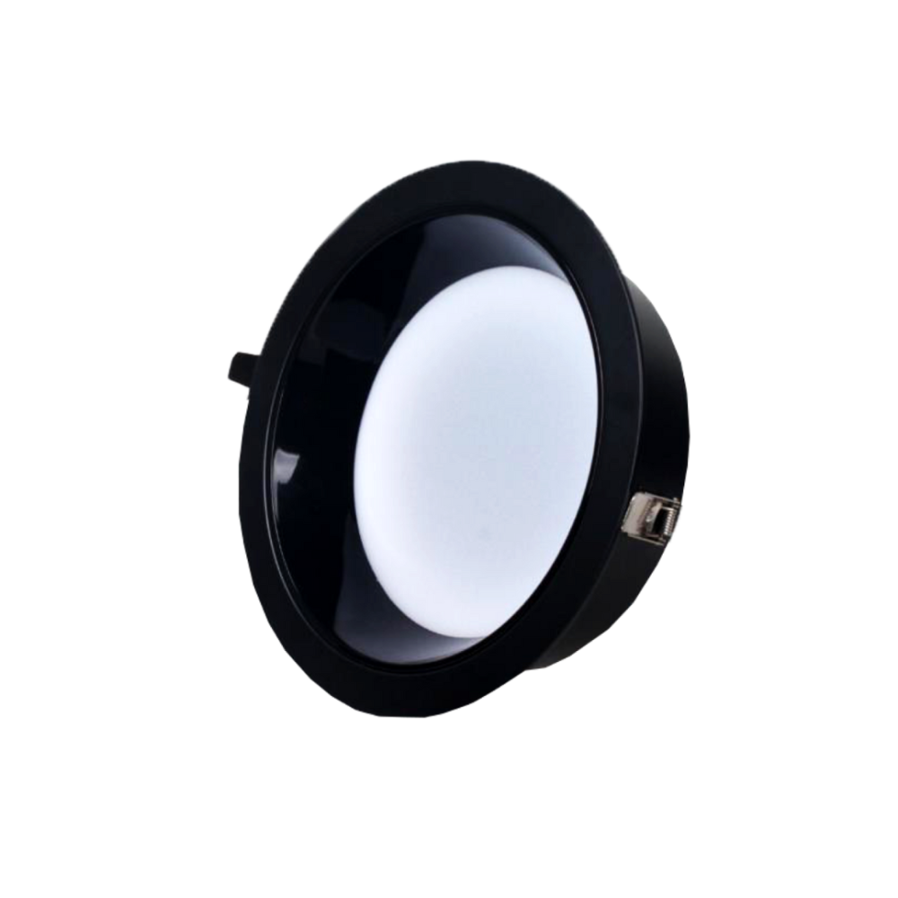 كشاف LED مانع للتوهج 30 واط كامل SMD اضاءة أبيض 6500K (اسود*اسود)
