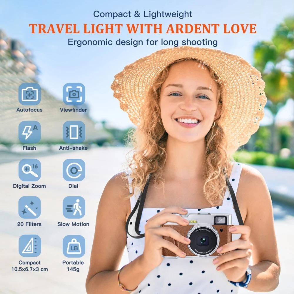 كاميرا رقمية لتسجيل الفيديو 4K