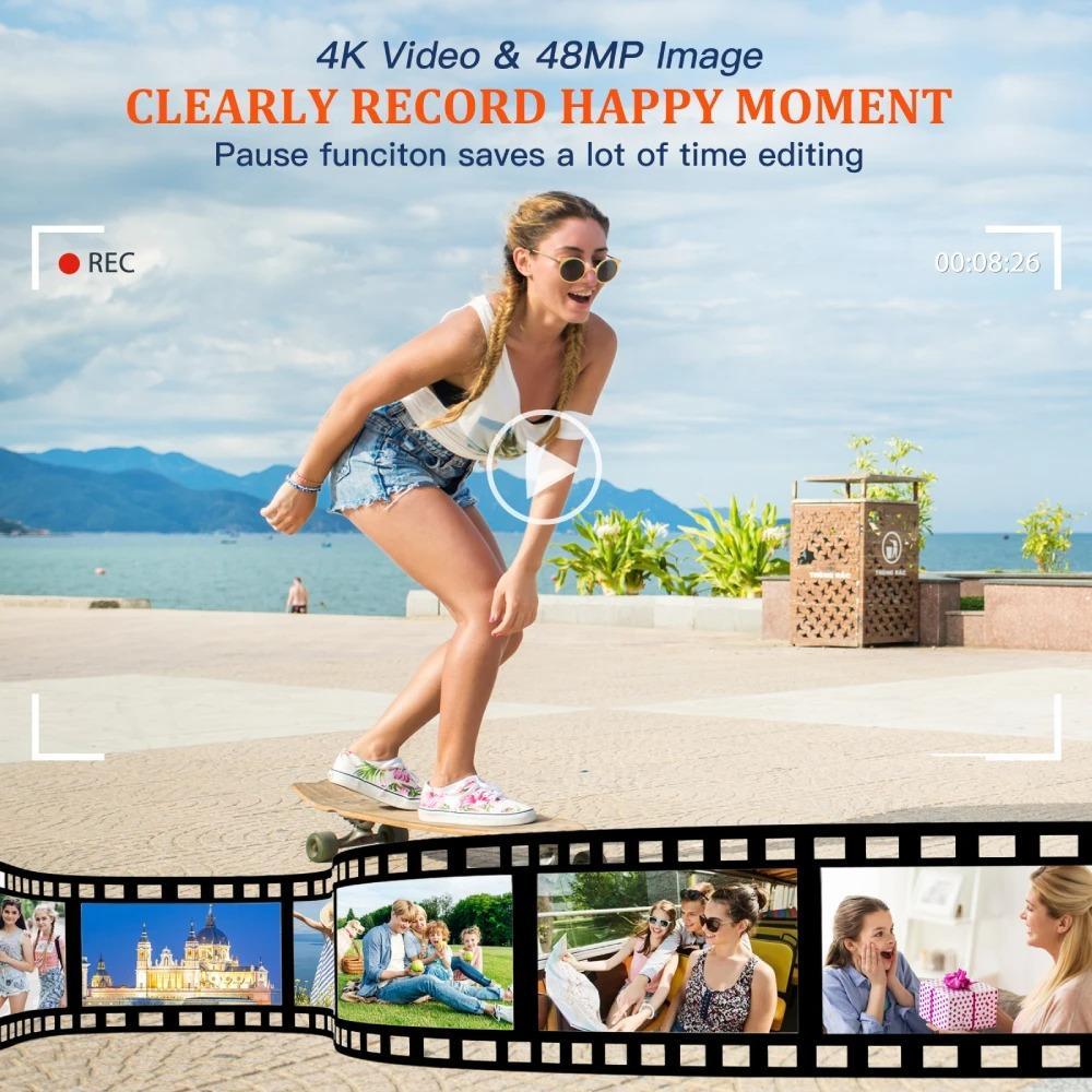 كاميرا رقمية لتسجيل الفيديو 4K