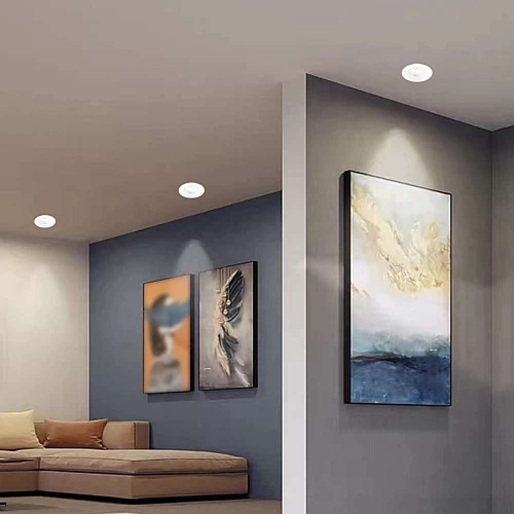 سبوت كشاف دفن إضاءة مشرقه لون الإضاءة ابيض لا مع وجميل 10 سم 10 واط دقة عالية في التصميم