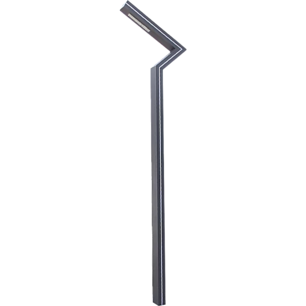 كشاف أعمدة شوارع لون الانارة أبيض 100 واط 3 متر