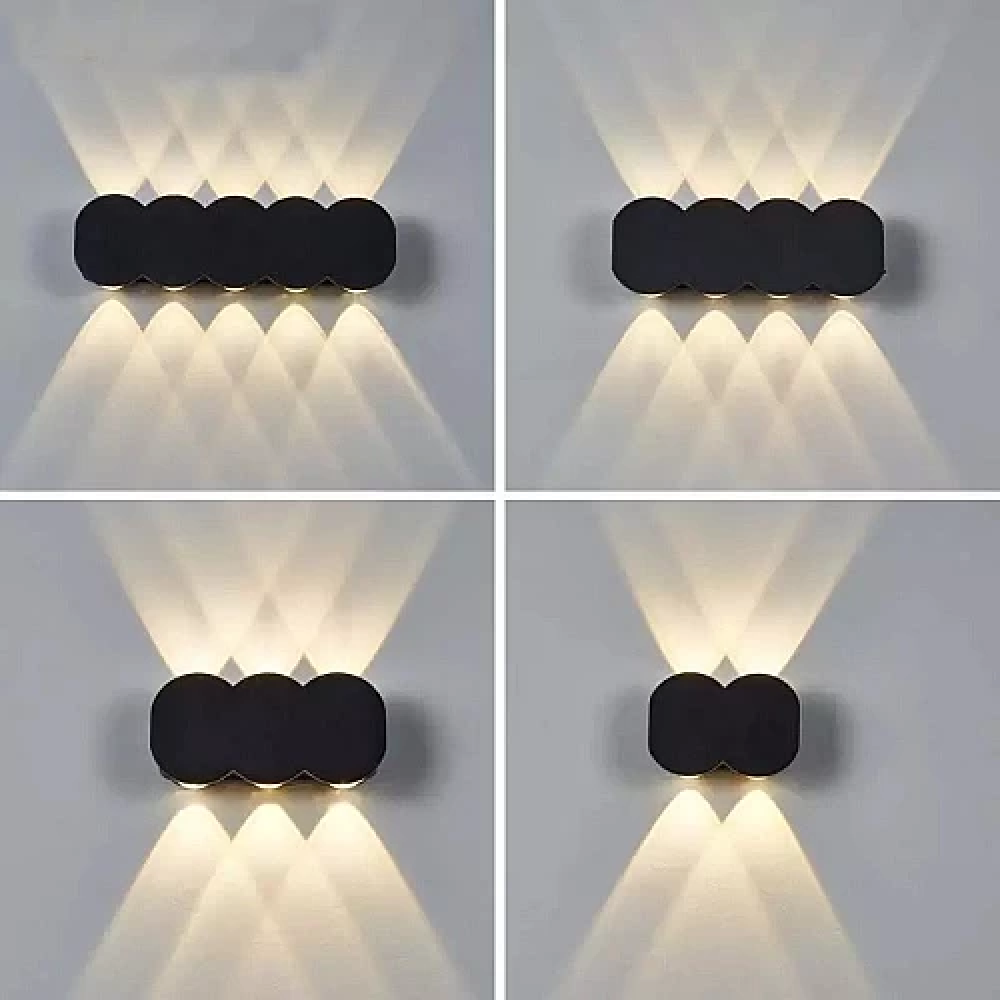 لمبة جداري لون الإضاءة اصفر  4 واط مصنوع من البلاستيك المعالج