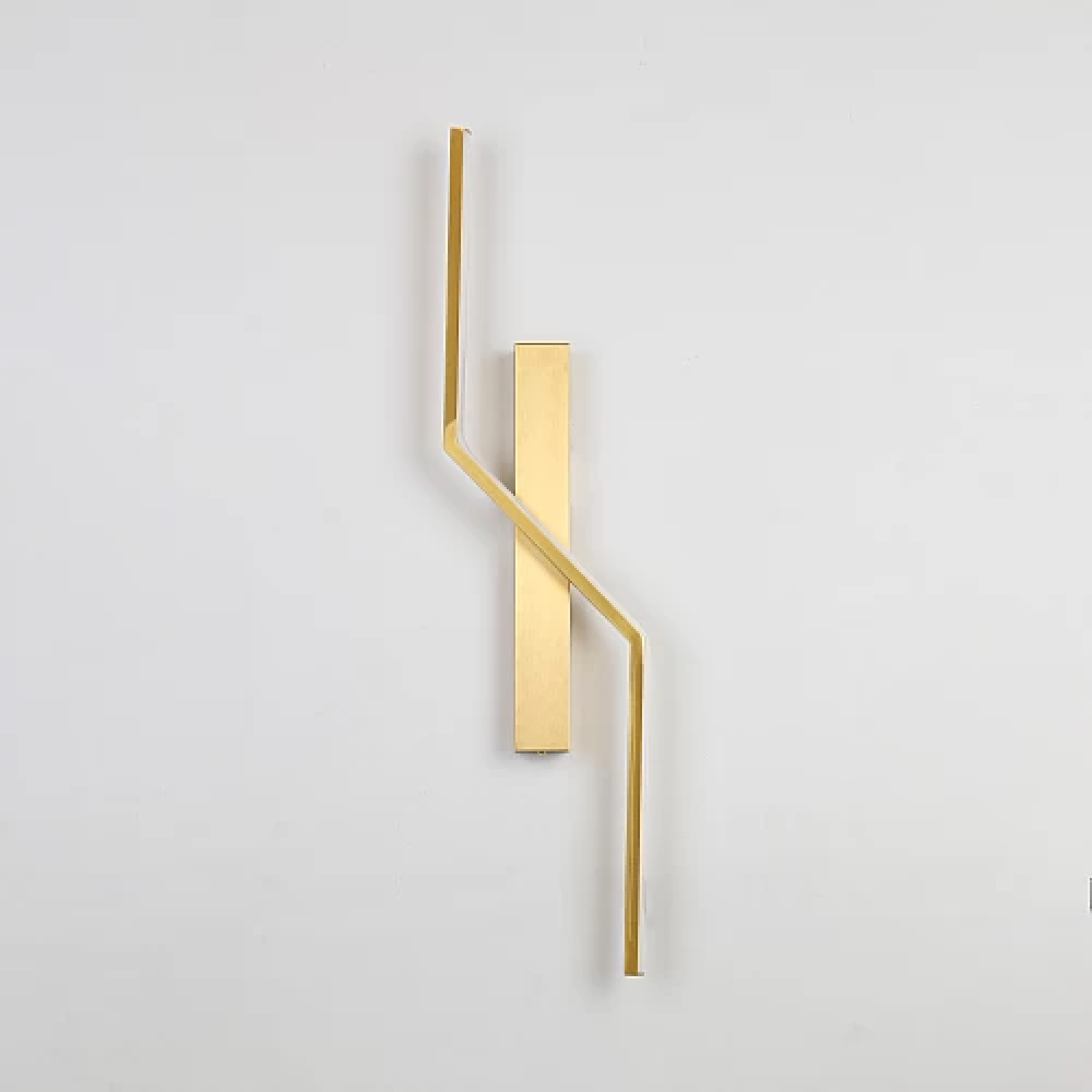 ابليك جداري مودرن بلون زيتي مع 3 إضاءات 15 واط قطر 60 سم