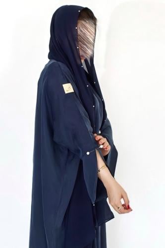 Navy abaya
