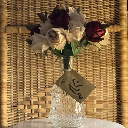 Rose Bouqet - بوكيه روز وكسرات عود