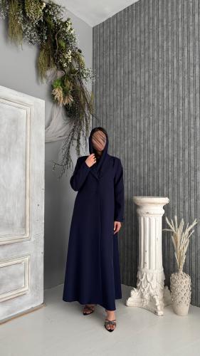 عباية بليزر كحلي wj2