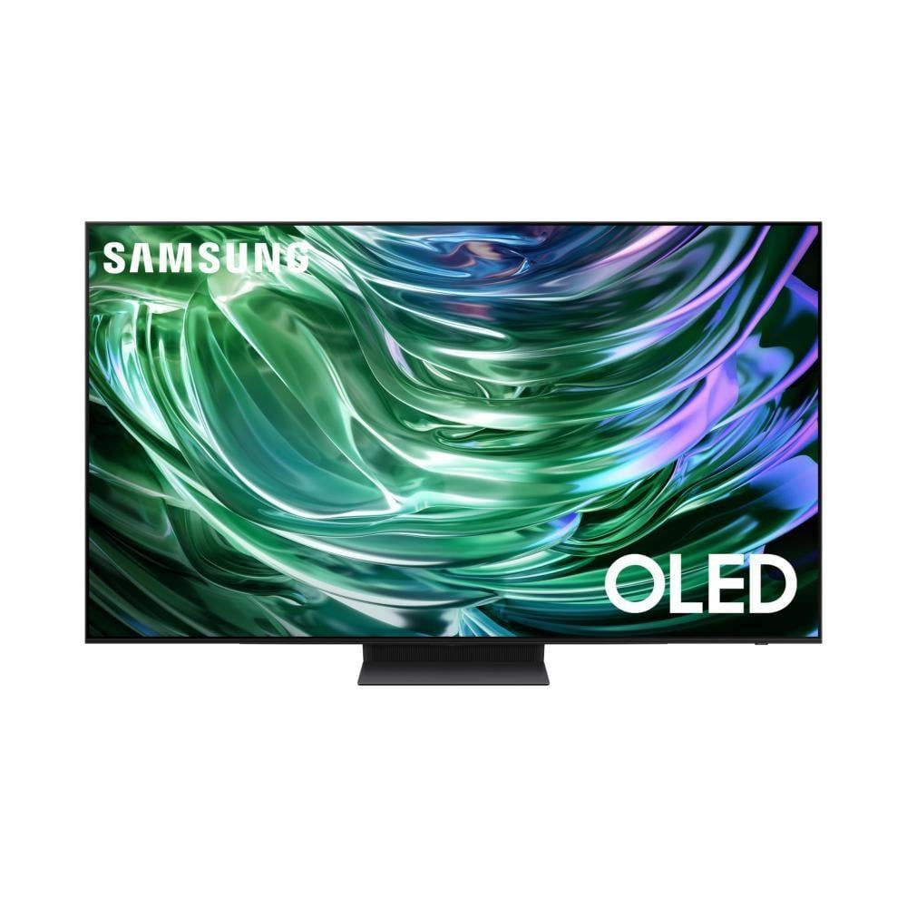 شاشة سامسونج، 77 بوصة، سمارت، 4K، Tizen OS، Dolby Atmos، معالج NQ4 Gen2، 144Hz، HDMI 3، USB 2 - موديل QA77S90DAEXSA