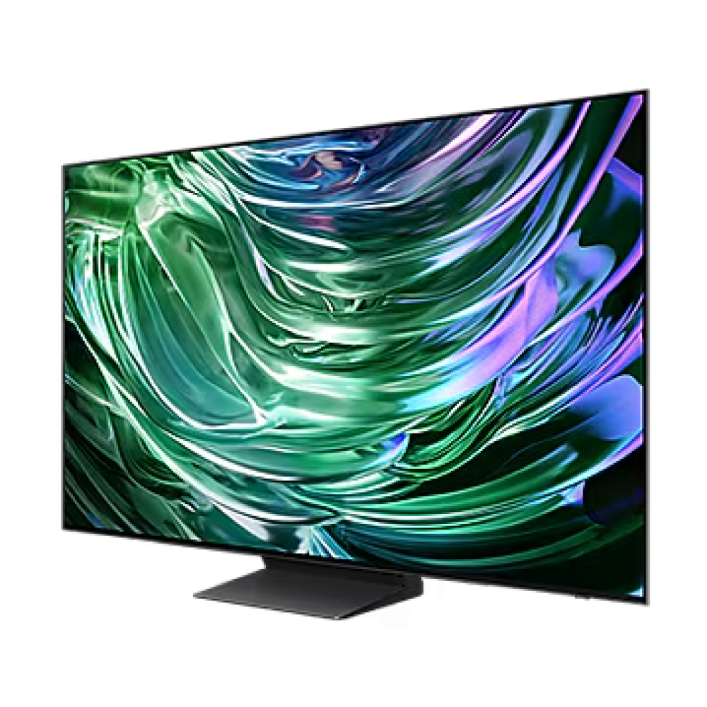 شاشة سامسونج، 77 بوصة، سمارت، 4K، Tizen OS، Dolby Atmos، معالج NQ4 Gen2، 144Hz، HDMI 3، USB 2 - موديل QA77S90DAEXSA
