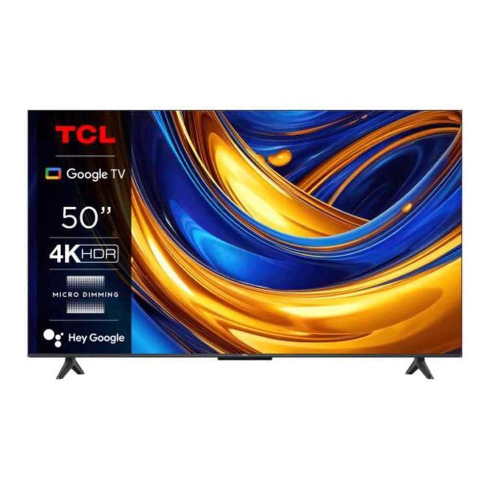 شاشة TCL، 50 بوصة، HDR10، Google TV، Dolby Audio، 60 هرتز - موديل 50P61B