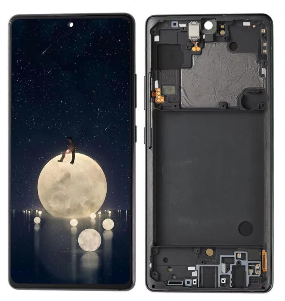 شاشة سامسونج A71 5G مع الفريم