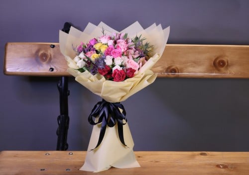 باقة ورد الوان