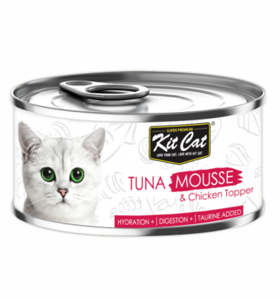 كت كات مهروس التونة مع الدجاج 80g