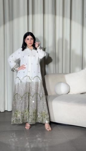 جلابيه رمادي شك في الاسفل