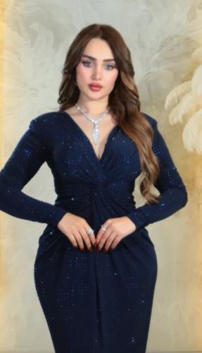 فستان سهره ستراس لون اسود