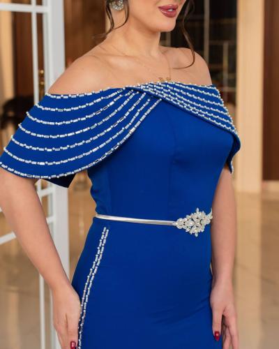 فستان سهره ازرق