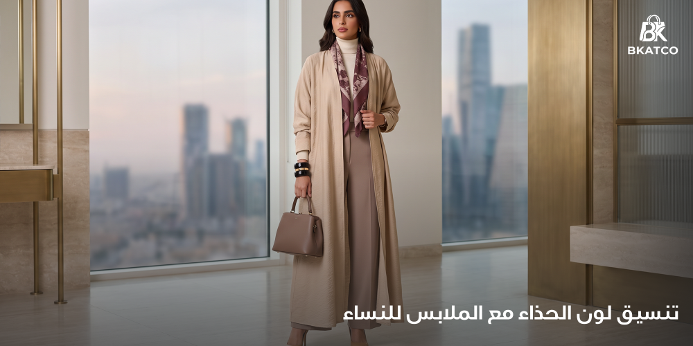 تنسيق لون الحذاء مع الملابس للنساء