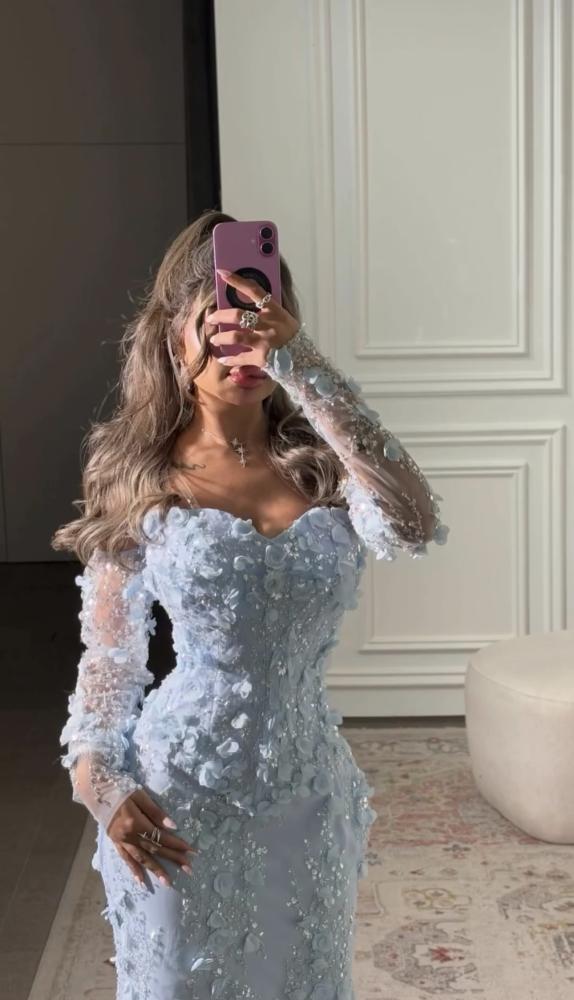 فستان سهره تل وورد بارز وخرز