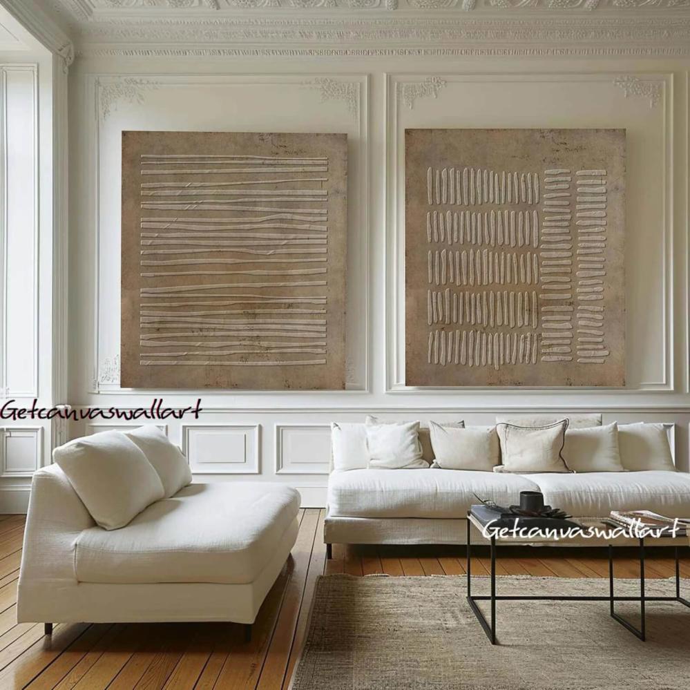 طقم لوحات كانفس ثنائي