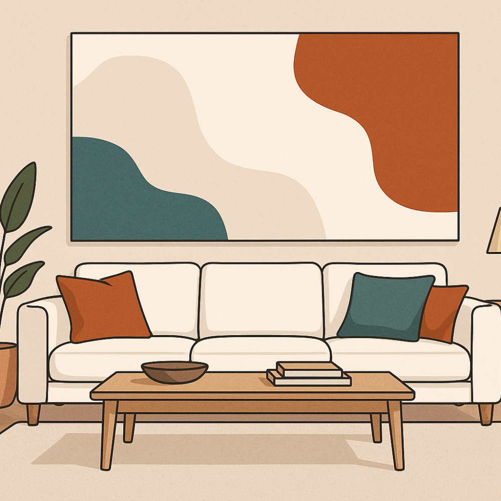 لوحات جدارية كبيرة جدا ، دليل شامل لاختيار أفضل اللوحات الفخمة لبيتك