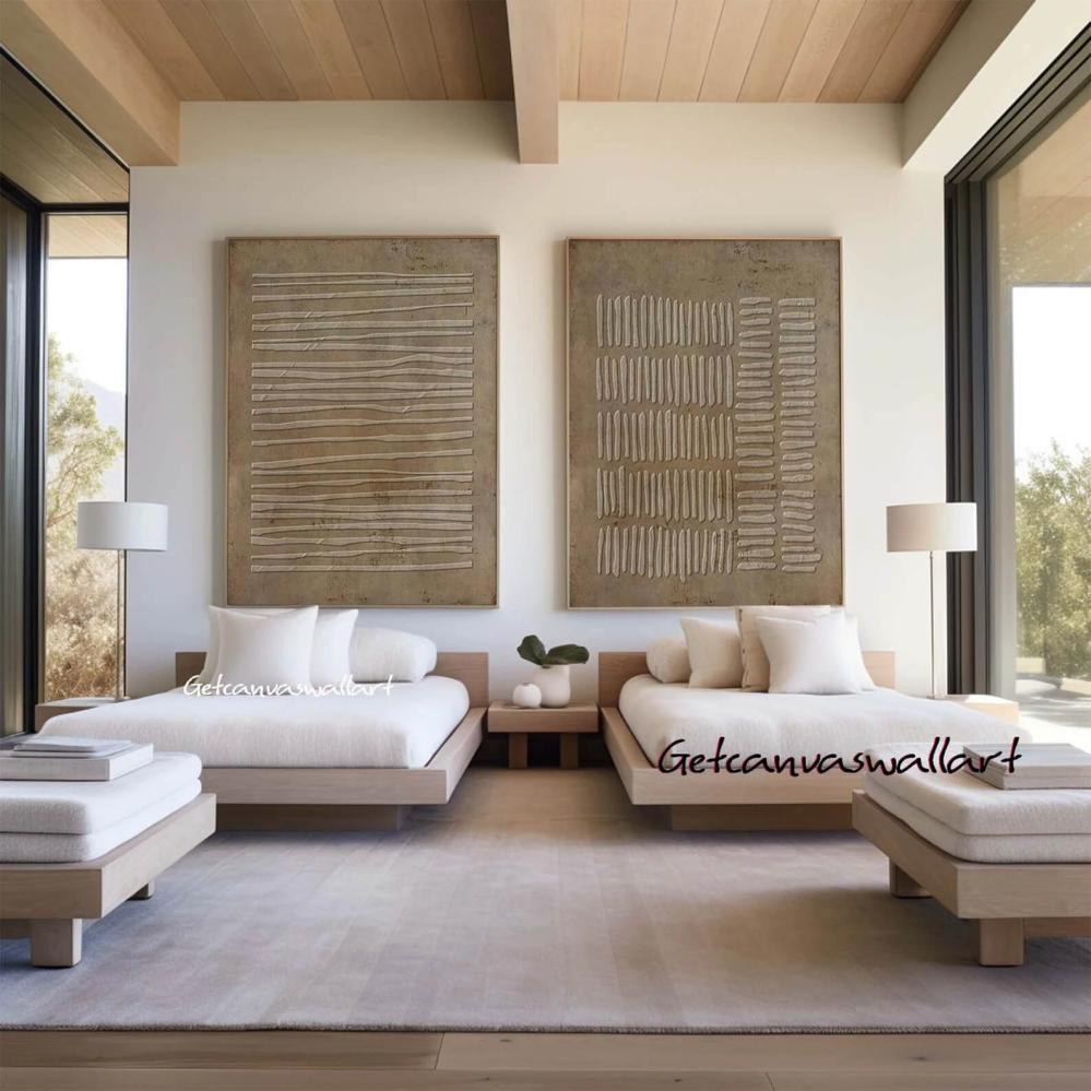 طقم لوحات كانفس ثنائي