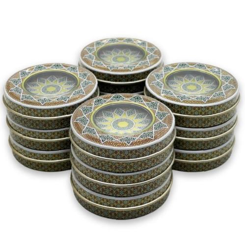 علب زعفران فارغة 5 درزن