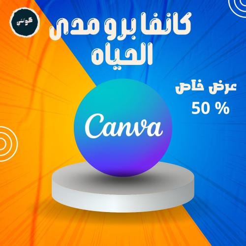 كانفا برو مدى الحياه