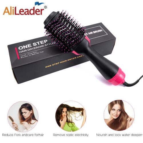 Volumizer فرشاة الهواء الساخن مولد الأيونات السالب...