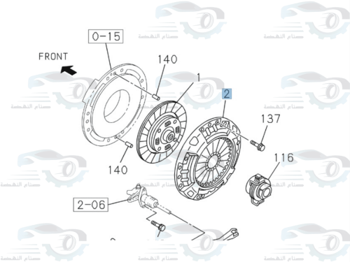 8-97947466-0 Original D-Max front cloth - شركة صناع النهضة
