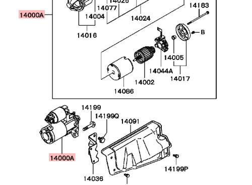 1810A001 سلف ميتسوبيشي جراندس ماليزي