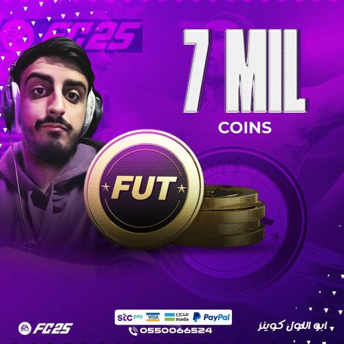 7 مليون كوينز FC25 - قسم (Sony - Xbox) ضمان النادي...