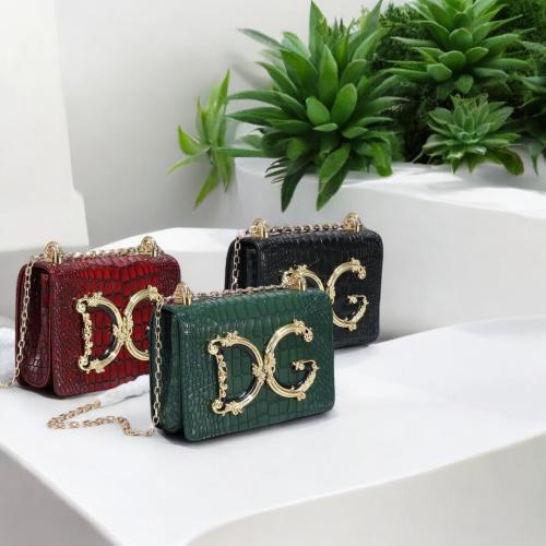 DG Girls Crocodile Print - علامة تجارية راقية Top Brand