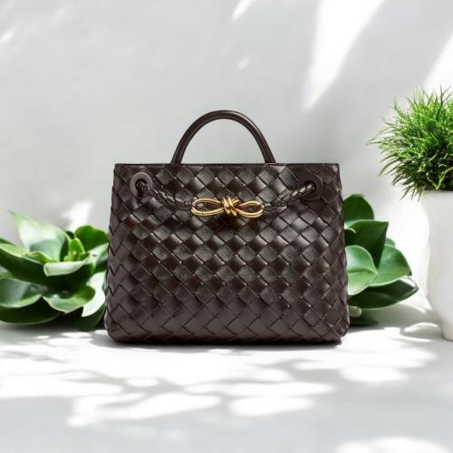 Andiamo Top handle bag with signature knot detail - Top Brand Andiamo Top handle bag with signature knot detail - Top Brand