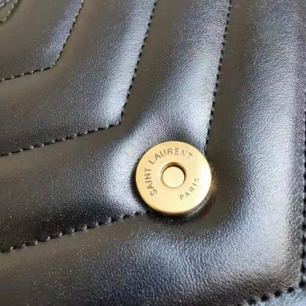 حقيبة لولو ,جلد مبطن على شكل حرف "Y"