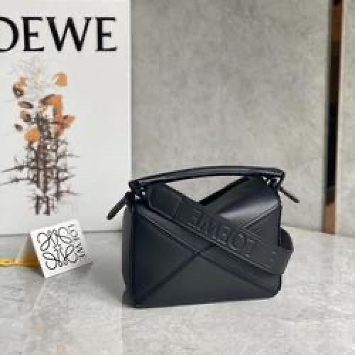 Loewe Mini Puzzle Bag in Multicolour - علامة تجارية راقية