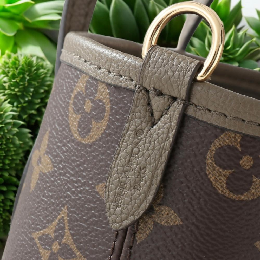Neverfull Bandoulière حقيبة توت صغيرة قابلة للعكس