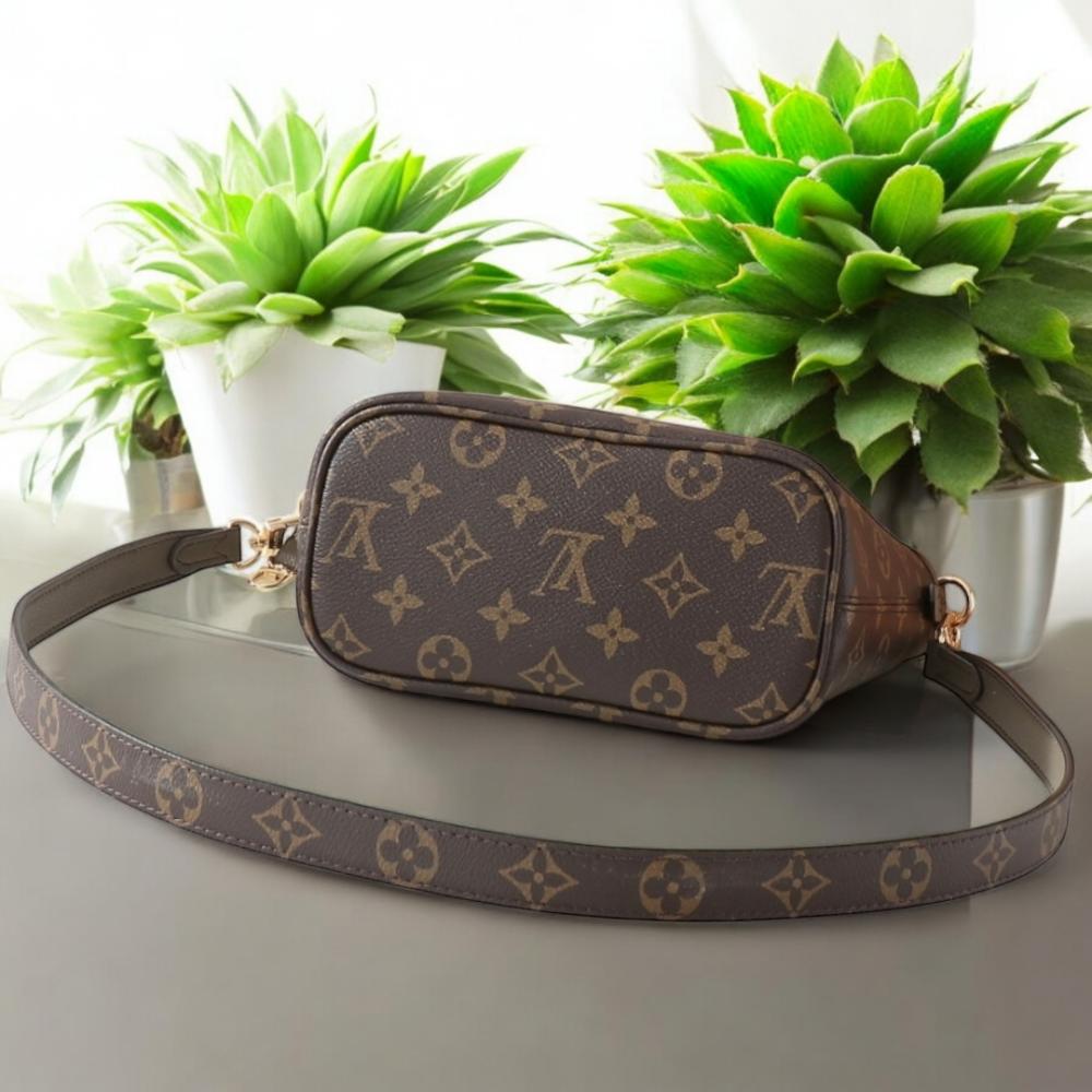 Neverfull Bandoulière حقيبة توت صغيرة قابلة للعكس