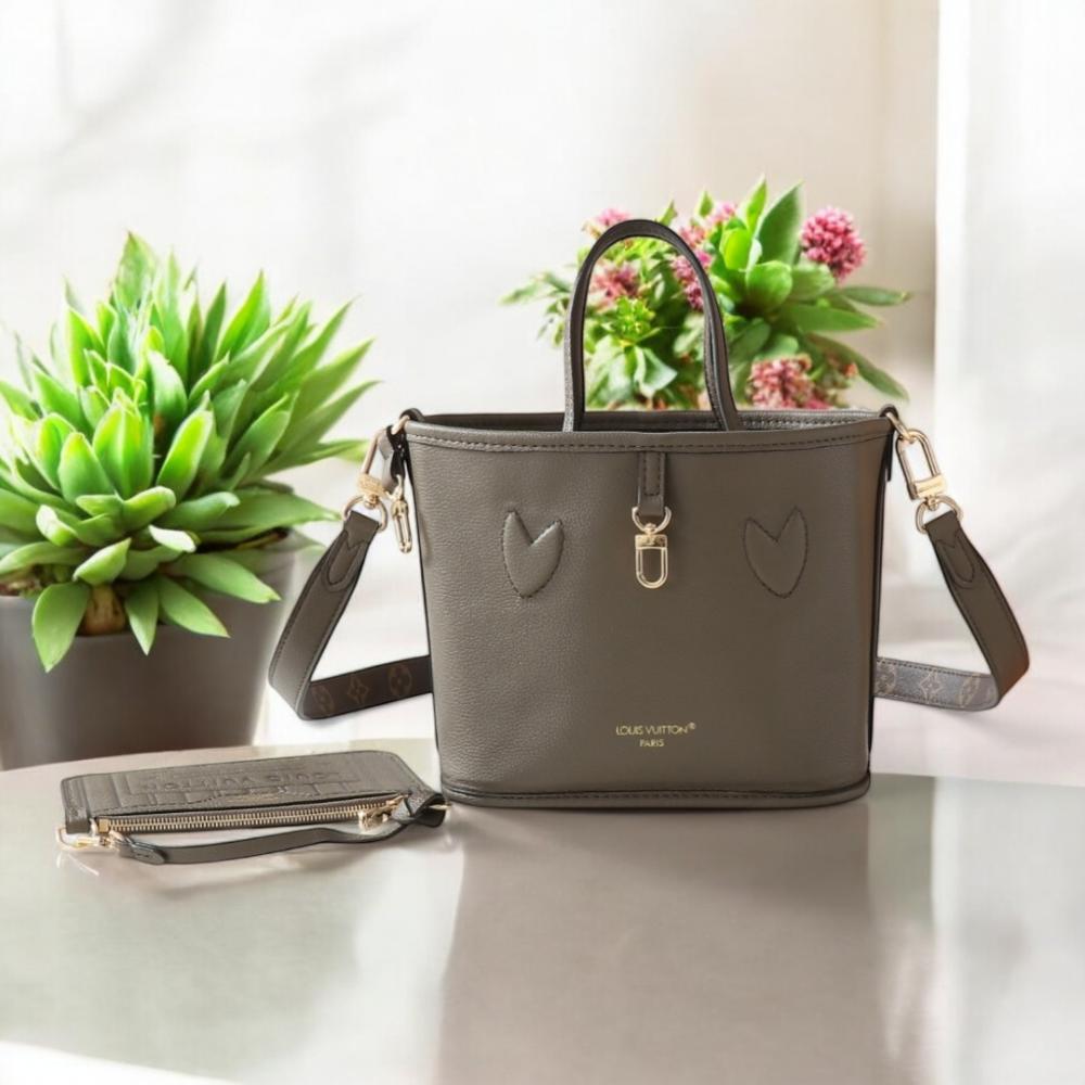 Neverfull Bandoulière حقيبة توت صغيرة قابلة للعكس