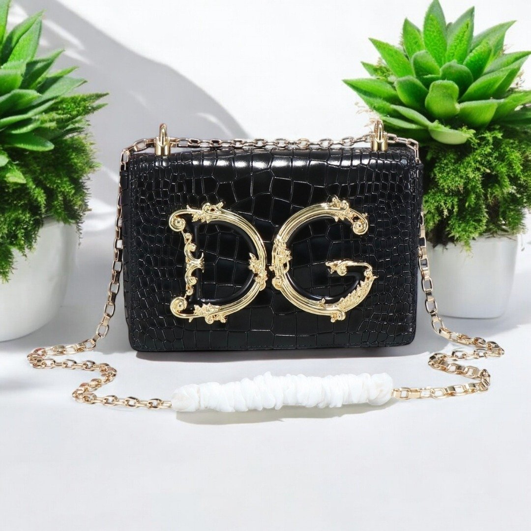 DG Girls Crocodile Print - علامة تجارية راقية Top Brand