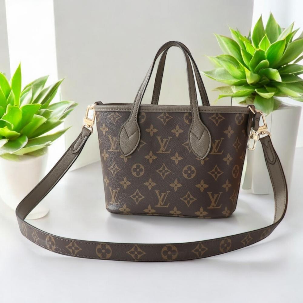 Neverfull Bandoulière حقيبة توت صغيرة قابلة للعكس
