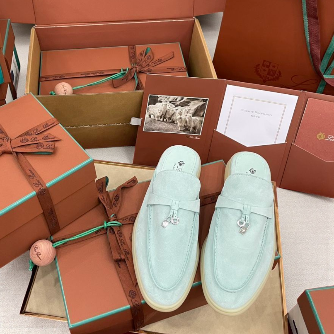 Loro Piana Summer Walk Mule Premium Suede | علامة تجارية راقية Top