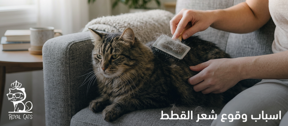 اسباب وقوع شعر القطط