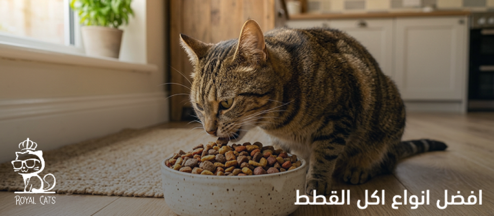 افضل انواع اكل القطط