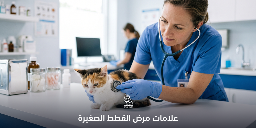 علامات مرض القطط الصغيرة