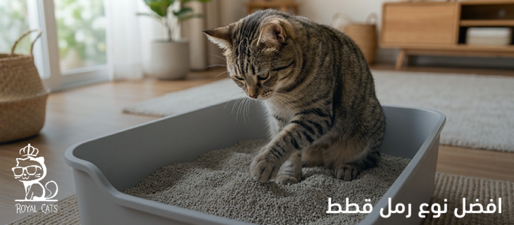 افضل نوع رمل قطط