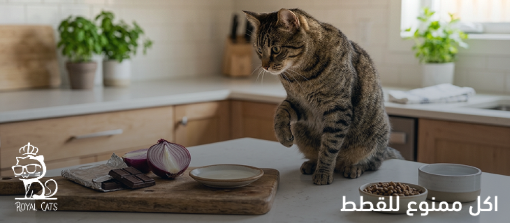 اكل ممنوع للقطط